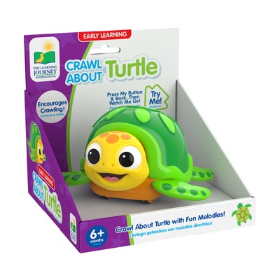New - The Learning Journey Early Learning - Crawl About Turtle - Ages 1+