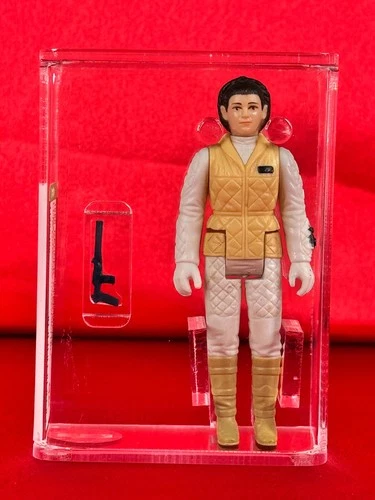 VINTAGE STAR WARS AFA 80 LEIA ORGANA HOTH OUTFIT HK