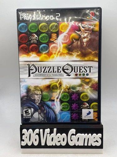 Puzzle Quest Sony PlayStation 2 PS2 Game CIB