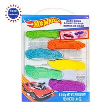 Hot Wheels 6 Piece Bath Bombs for Kids Bubble Scented Toys Ages Townley Girl
