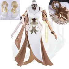 Aglaea Cosplay Honkai Star Rail Costume Aglaea Wig Game Dress Full Set