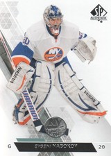 2013-14 SP Authentic #79 Evgeni Nabokov - HKY