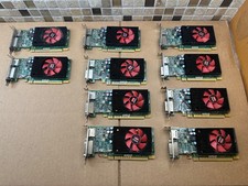 LOT OF 10 DELL AMD RADEON R5 340X 2GB DDR3 DVI DP 109-C87051-00 VIDEO CARD