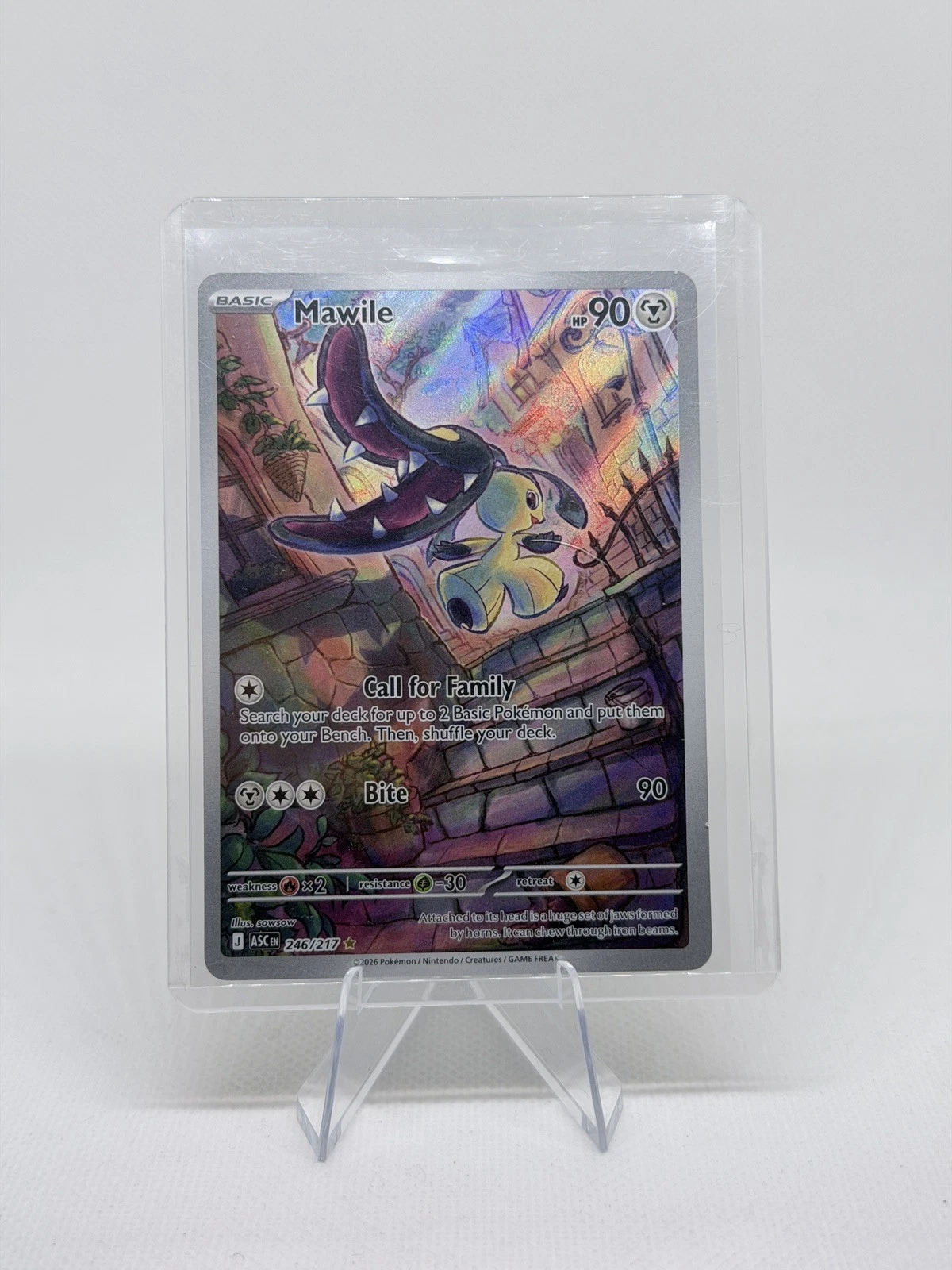 Pokémon Mawile 246/217: Ascended Heroes Illustration Rare