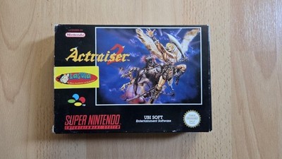 ActRaiser 2 SNES PAL FRA CIB OVP komplett + World Map