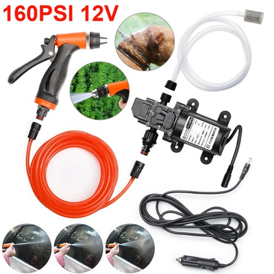 #ad #ad Car Pressure Washer Electric Gun Portable 12V High Power Cleaner With Water Pump $26.98