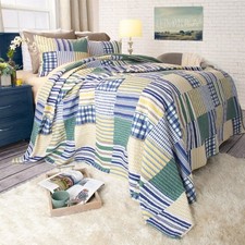 Quilt and Bedding Set Colorful Bedspread Lightweight Bedding Twin Queen King