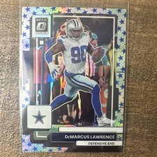 2022 Panini Donruss Optic Stars Prizm DeMarcus Lawrence #55 Cowboys
