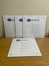 NEW 4 CREATIVE MEMORIES 12x12 SCRAPBOOK PAGES SQUARE CORNER  SCROLL PAGE BORDER