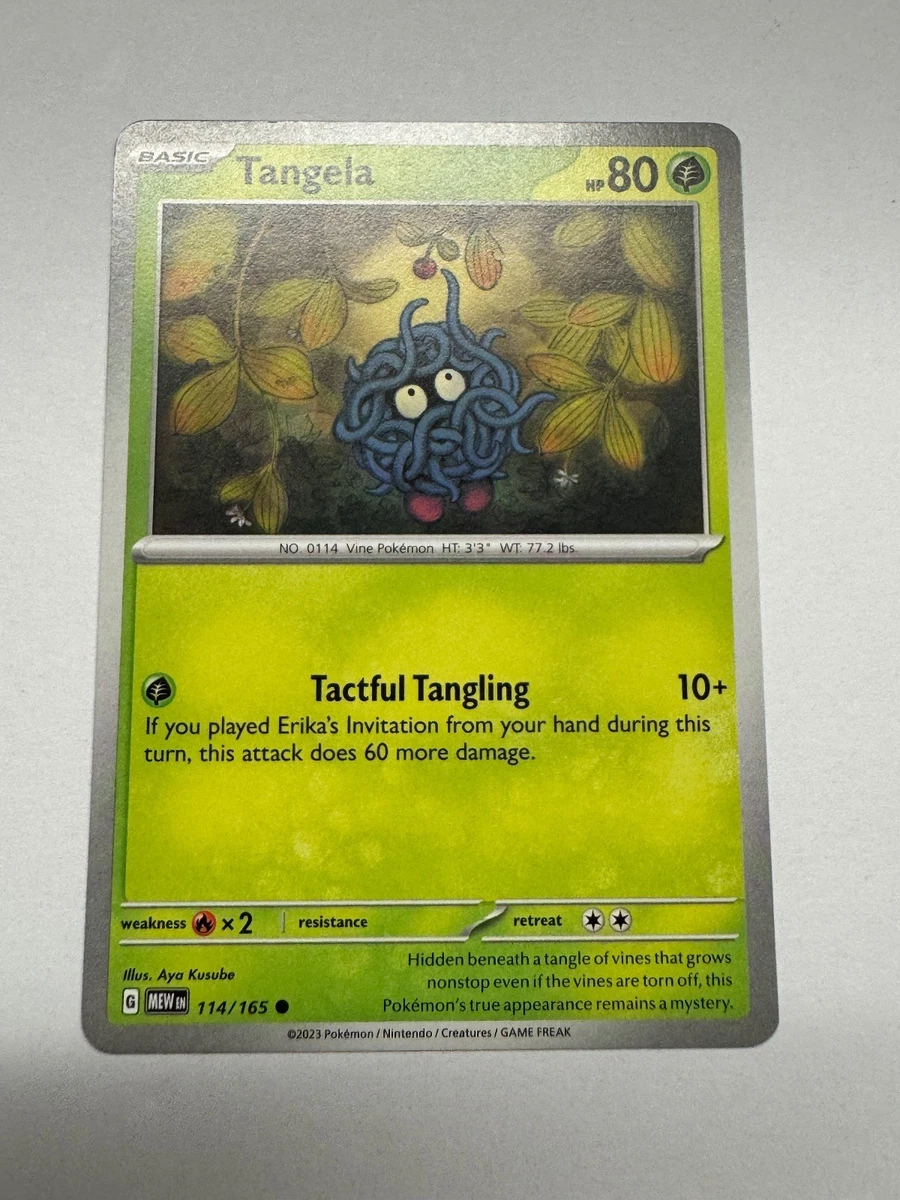 Tangela Pokemon Card for sale