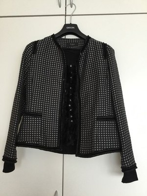 TERA Abendblazer Business Jacke NP 419   Gr: 10 / 36 38 100% Silk? | Südkorea