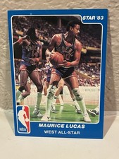1983 Star All-Star Game #19 Maurice Lucas NRMT F