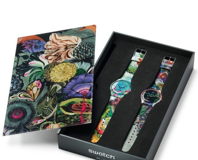 SWATCH NEW GENT SPECIAL '' OLAF HAJEK SET ''  PRISTINE - BOX   LIMITED & NUMBERED