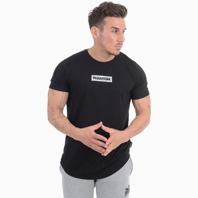 Phantom Athletics Herren T-Shirt Laser, Schwarz S, MMA Muay Thai Freizeit