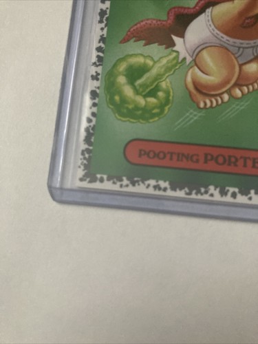 Garbage Pail Kids Book Worms 2022 Pooting PORTER Card 65b Grey Parallel /199 - Picture 8 of 10