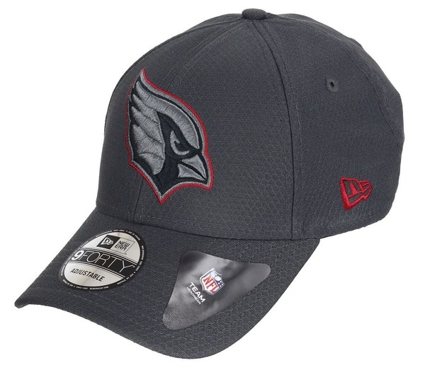 Nfl Basecap Arizona Cardinals Cap 9Forty Hex Era Graphite Kappe 192859879712-image