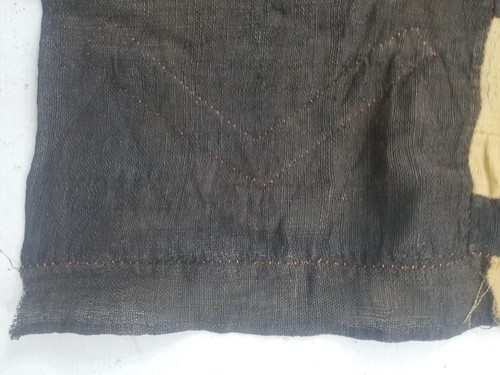 Vintage afrikanisches handgewebtes Kuba Tuch Raffia Textil Panel 190x52cm - Bild 2 von 12
