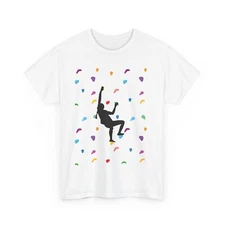 Climbing Shirt, Climb Lovers Colorful T-shirt, Climber Women Girls Shirt 