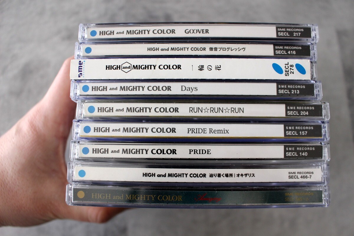SET x9 High and Mighty Color Japan CD Goover Goon