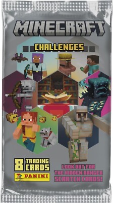 2025 Panini Minecraft Challenges Factory Sealed Booster Pack | eBay 2025 Panini Minecraft Challenges Factory Sealed Booster Pack | eBay
