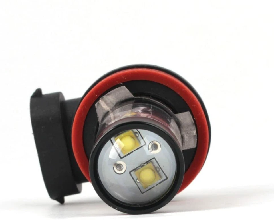 Faros antiniebla LED para Honda Accord 2006-2015 H11 6000 k blanco brillante Foto 3 de 4