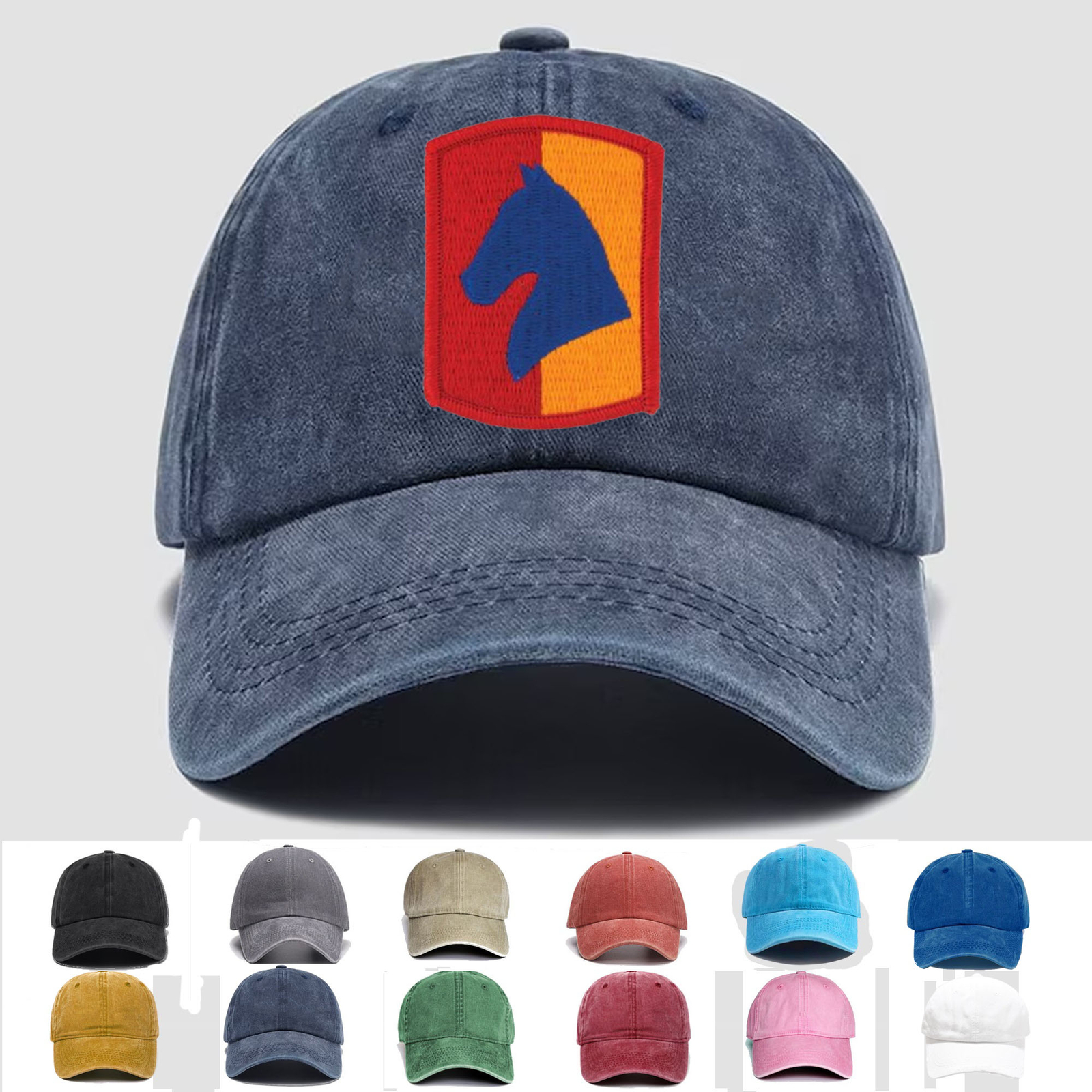 Custom Embroidered Hat 138th Field Artillery Brigade, Veteran Cap, Trucker Hat