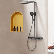 Recessed Shower Storage Stainless Steel Shower Niche Bathtub Wall Niche
