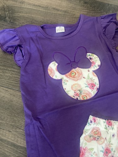 New Boutique Disney Set Top And Shorts Size 4 - 第 6/10 張圖片