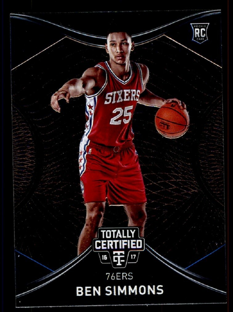 Ben Simmons 2016-17 Panini Totally Certified #140 Rookie RC 76ers 72867