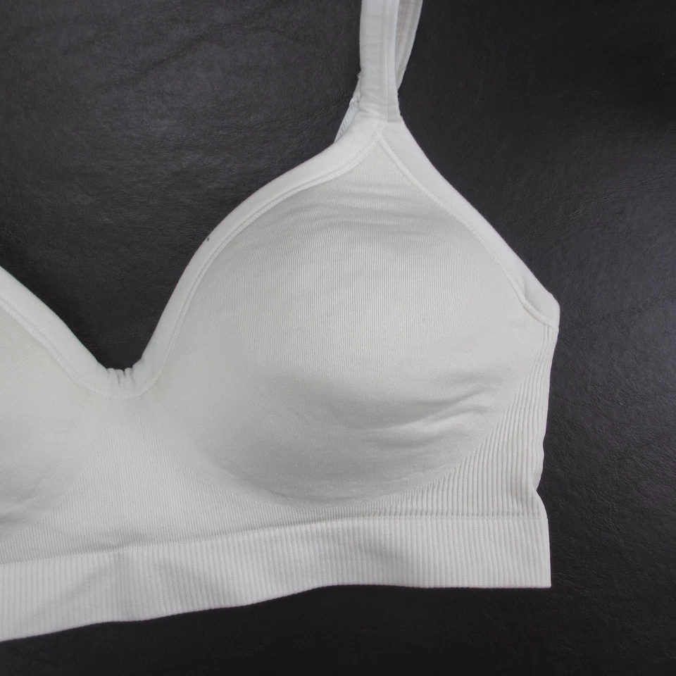 Bravado! Sujetador 32B Blanco Acolchado Inalámbrico Cierre Ajustable Espalda Foto 4 de 4