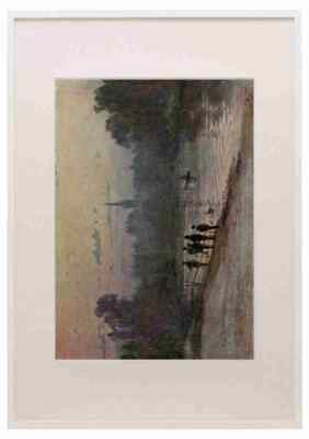 Barton Rose 1856 1929 Familiar London 1904 Kensington Gardens A3 A4 Framed Prin