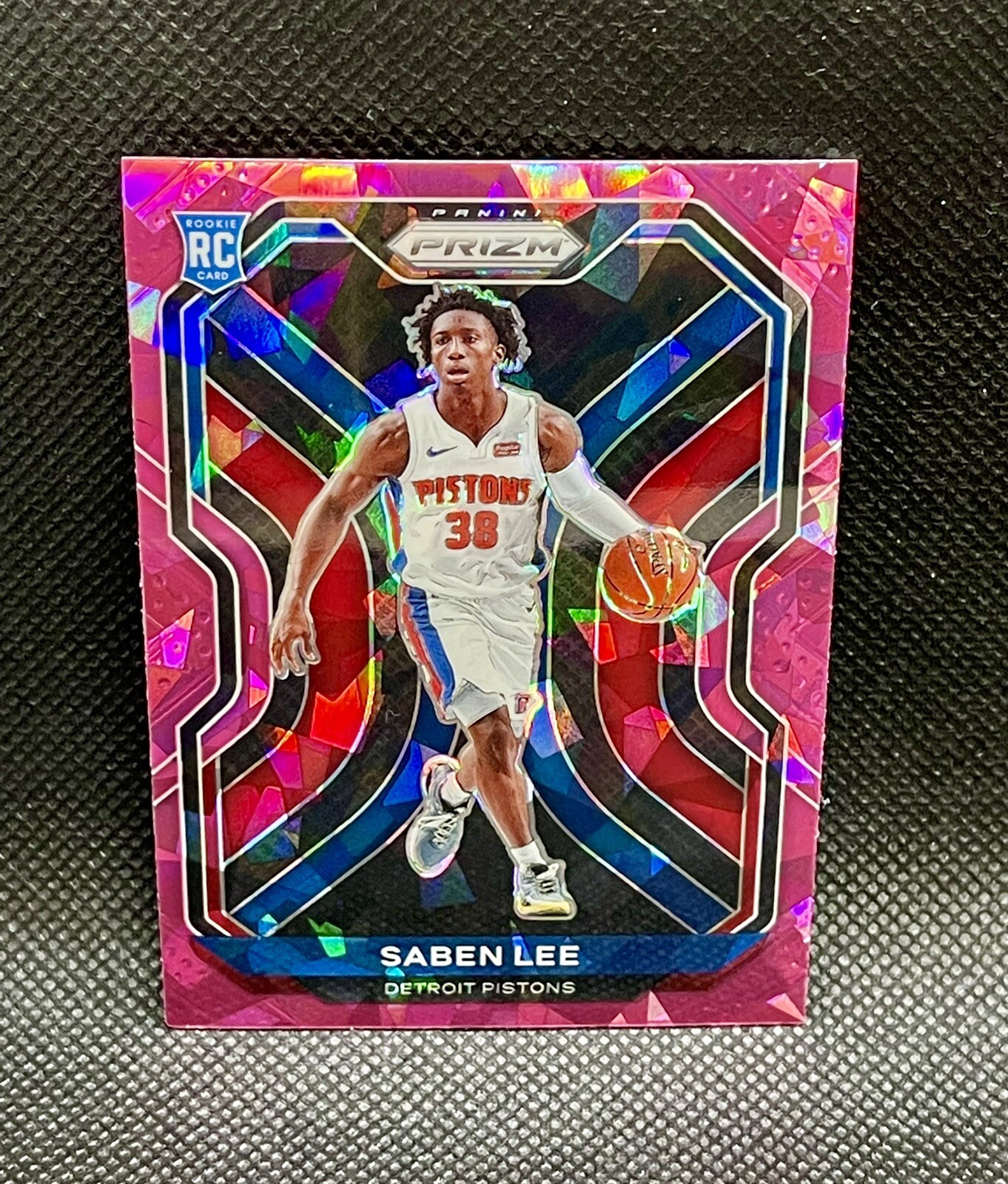 SABEN LEE 2020-21 Panini Prizm PINK CRACKED ICE PRIZM ROOKIE CARD RC #261