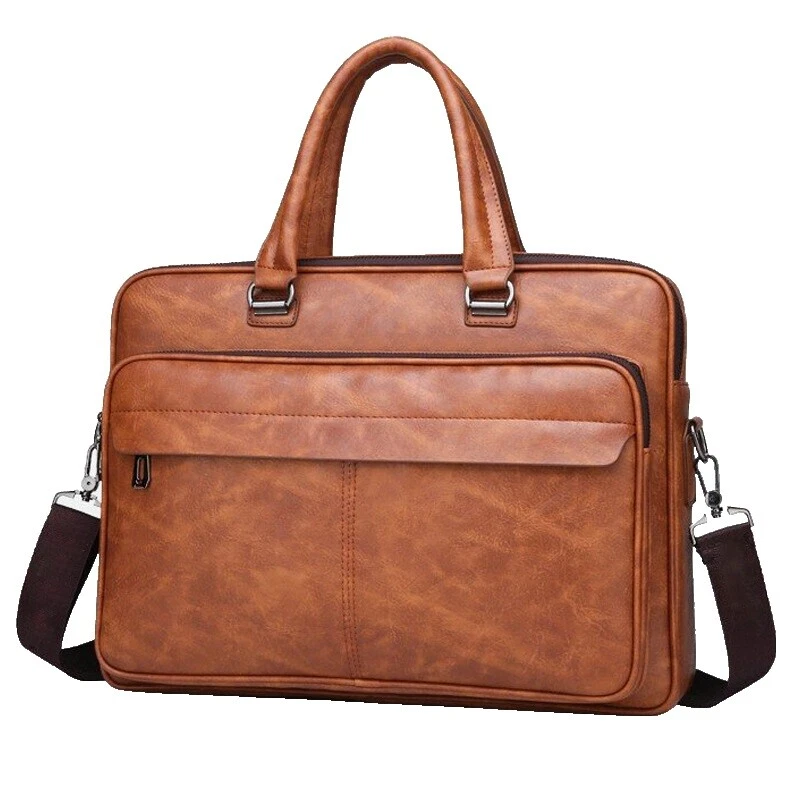 Bolsas Retro Imitación de Cuero para Hombres