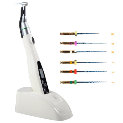 Dental Wireless Cordless LED Endo Motor 16:1 Contra Angle Reciprocating / Files