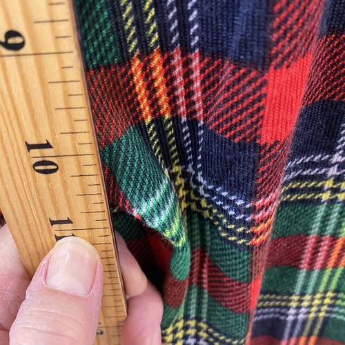 Dearfoams Pajamas Lil Bear Kids Youth 8 or 10 Tartan Plaid Long Sleeve - Picture 11 of 23