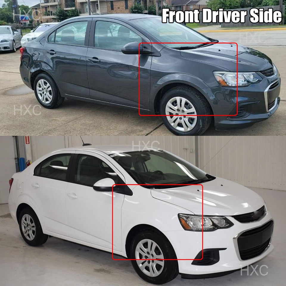 Front Right Fender Panel For 2012-2020 Chevrolet Sonic Primed Steel Exact Fit Foto 3 de 4