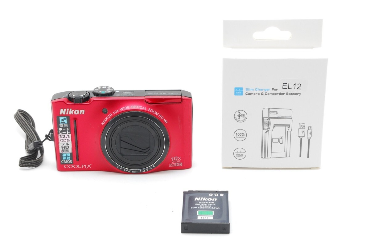 1987Nikon ニコン COOLPIX デジカメ S8100 レッド Amazon.com : Nikon Coolpix S8100 12.1 MP CMOS Digital Camera