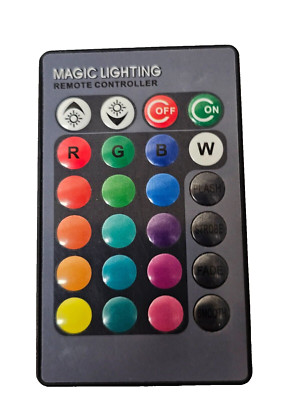 Magic Lighting Remote Control OEM 24-Key Replacement Controller | eBay UK