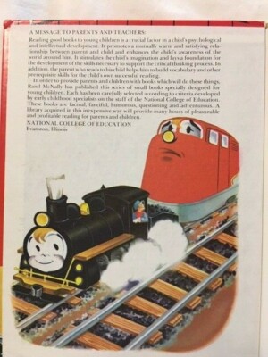 CHOO-CHOO THE LITTLE SWITCH ENGINE TRAIN 1954 Anthropomorphic Tip