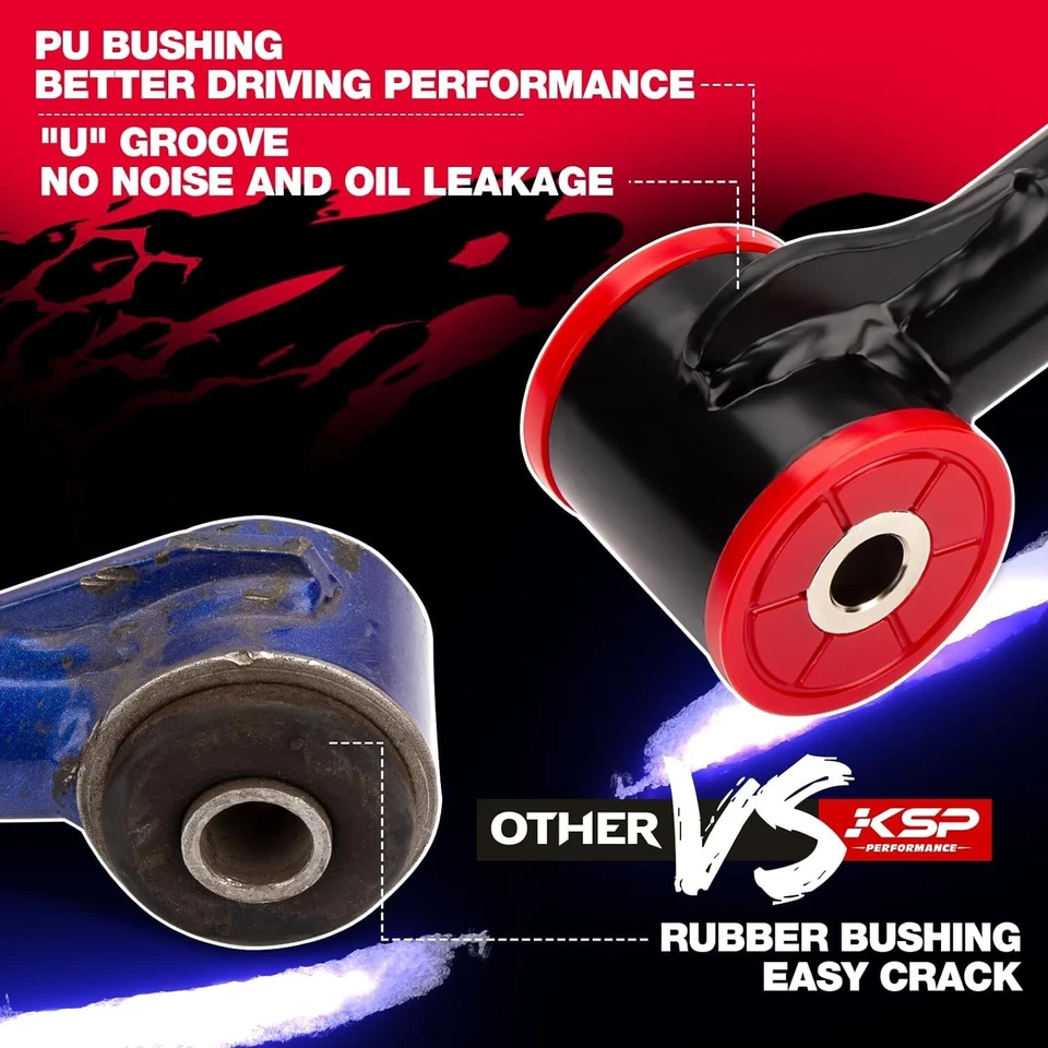 KSP 2pcs 2-4" Lift Front Upper Control Arm for 2004-2020 Ford F150 F-150 2WD 4WD - Image 3 of 4