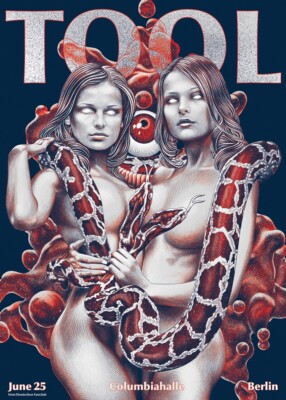 TOOL Berlin Germany 2020 poster RARE