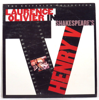 CRITERION COLLECTION LD #258 -  Henry V (1944) US 1995 EX   Laurence Olivier