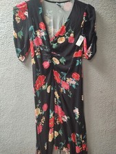 Old Navy Maxi Dress Womens Medium Multicolor Floral NWT