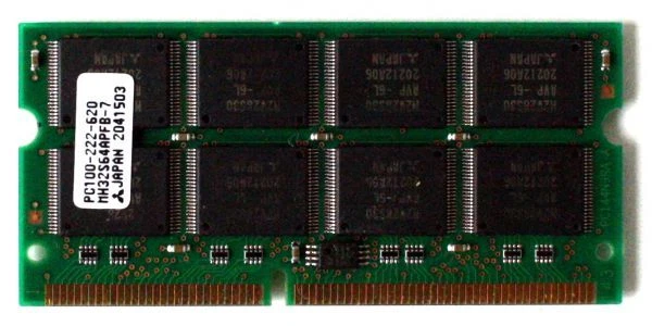 Memory pc100-222-620 mh32s64apfb-7 japan 2131500 PC144N9RA-A - Image 2 of 2