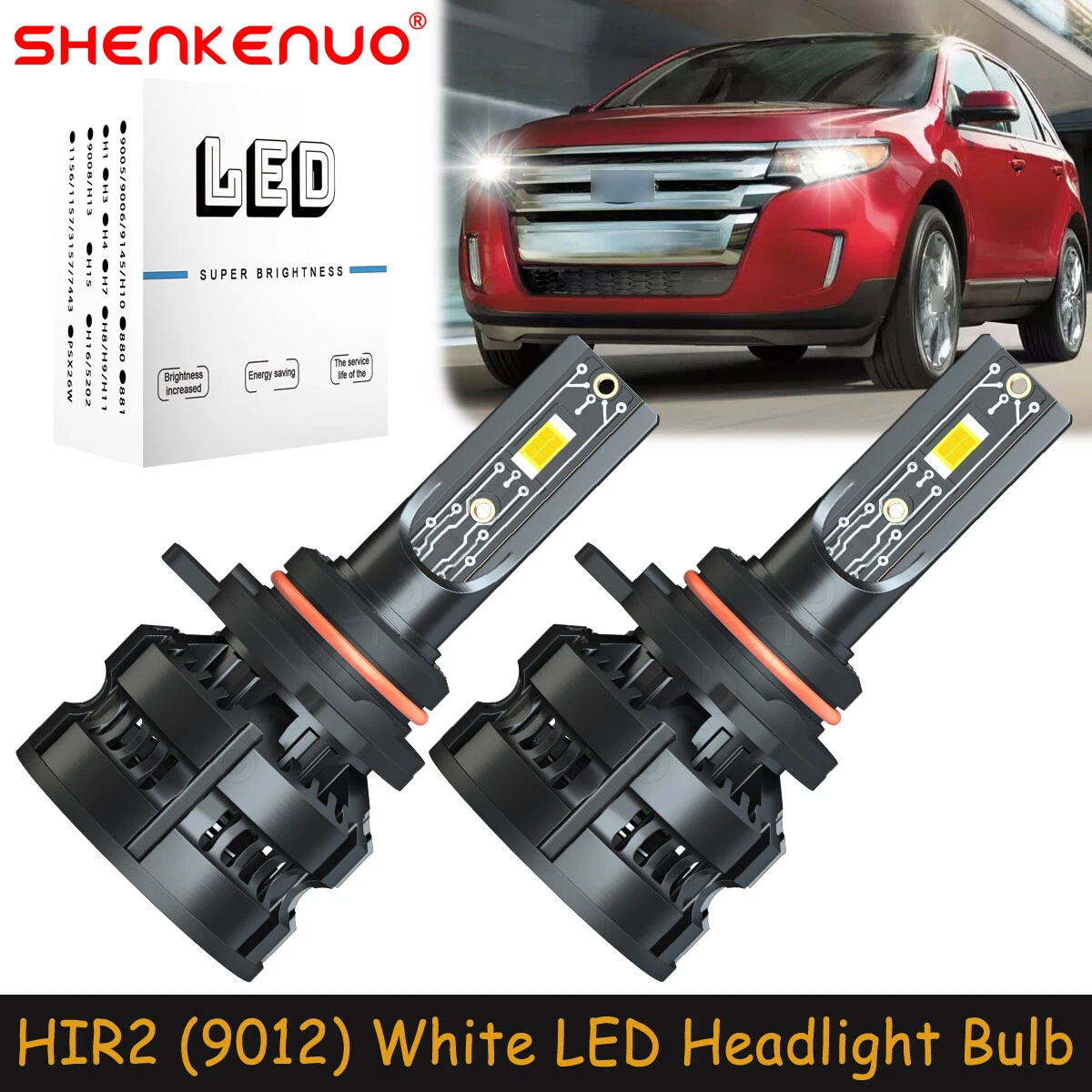 2013 ford edge led headlight bulb deals