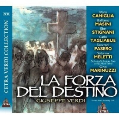  LA FORZA DEL DESTINO (TORINO,1941) 2 CD NEU VERDI,GIUSEPPE