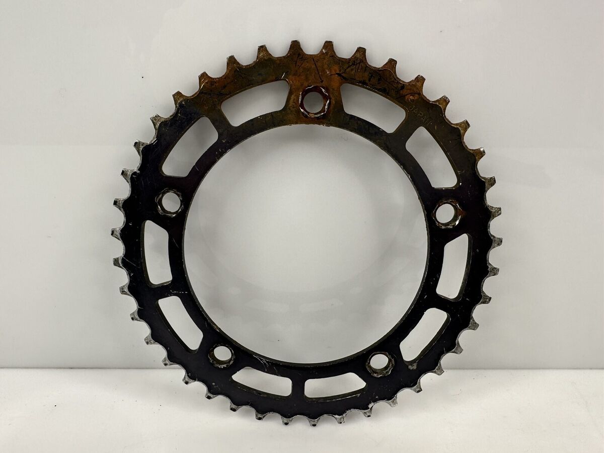 Vintage Takagi MX40 BMX Racing 40t Chainring 118 Black Japan Vintage Takagi MX40 BMX Racing 40t Chainring 118 Black Japan