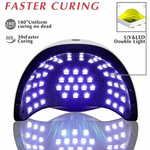 UV LED Nagel Lampe 220W Trockner Gel Politur Licht Maniküre Salon Aushärtung SUN X7 Max - Bild 4 von 12