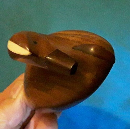 ARTISANIA ABORIGEN WOODEN DUCK FIGURE-HAND MADE. - Picture 9 of 10