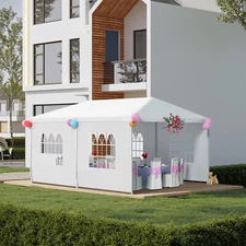 10'x20' Outdoor Canopy Party Wedding Tent Garden Gazebo Pavilion Cater Events -4